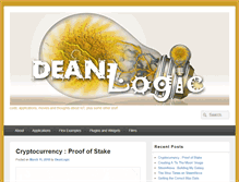 Tablet Screenshot of deanlogic.com